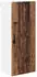 vidaXL Wall kitchen cabinet Kalmar aged wood with 1 door and 3 shelves 40 x 31 x 100 cm