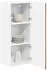 vidaXL Wall kitchen cabinet Kalmar aged wood with 1 door and 3 shelves 40 x 31 x 100 cm