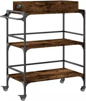vidaXL K&uuml;chenwagen R&auml;uchereiche 81,5x41x92,5 cm (842343)