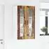 vidaXL Wall kitchen cabinet Kalmar aged wood with shelf 60 x 31 x 100 cm