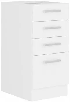K&uuml;chenpreis-Bombe EKO White Unterschrank 40cm, wei&szlig; matt