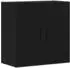 vidaXL Wandschrank schwarz Eichen-Optik 60x31x60cm (862946)
