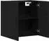 vidaXL Wandschrank schwarz Eichen-Optik 60x31x60cm (862946)