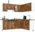 vidaXL Lucca Küchenschrank-Set 11-tlg. Räuchereiche (3314956)