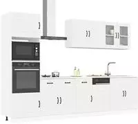 vidaXL 7-tlg. K&uuml;chenschrank-Set Kalmar Wei&szlig; Holzwerkstoff