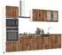 vidaXL Küchenschrank-Set 7-tlg. Räuchereiche Holzwerkstoff (3314746)