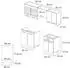 VICCO R-Line Küchenzeile 200cm Artisan Eiche/weiß, AP Anthrazit (48989)