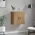 vidaXL Wandschrank Artisan-Eiche 60x31x60cm Holzwerkstoff