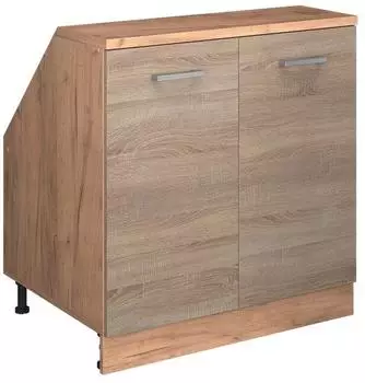 VICCO Rion Dachschrägenschrank 2 Türen, Sonoma/Honigeiche, 80x81,6cm (60432)