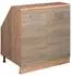 VICCO Rion Dachschrägenschrank 2 Türen, Sonoma/Honigeiche, 80x81,6cm (60432)