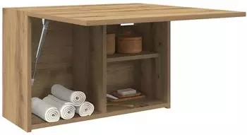 vidaXL Badezimmer-Wandschrank Artisan-Eiche 60x25x40cm Holzwerkstoff (860075)