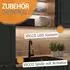VICCO R-Line Eckküche Artisan-Eiche/Weiß, L-Form, AP Marmor (48983)