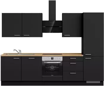 Nobilia K&uuml;chenzeile Touch II 300 cm ohne E-Ger&auml;te
