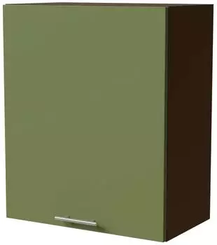 Feldmann-Wohnen Brerra Küchenhängeschrank 1-türig 60x72cm, farngrün matt (BR-W2/60)