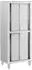 Royal Catering RCDC-80 Hochschrank Edelstahl Schiebetüren 80x50x180cm (RCDC-80)