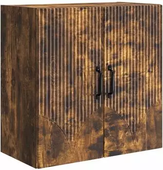 vidaXL Hängeschrank geräucherte Eiche 59x31x60cm Holzwerkstoff (898920)