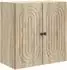 vidaXL Wandschrank Sonoma-Eiche 59x31x60cm Holzwerkstoff