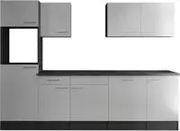 RESPEKTA K&uuml;chenzeile "Oliver" Breite 280 cm, 90 cm Arbeitsh&ouml;he, in exklusiver
