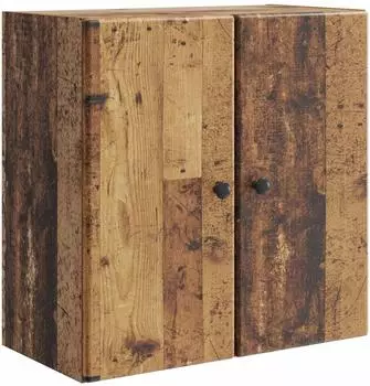 vidaXL Wandschrank Altholz-Optik 59x31x60cm