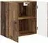 vidaXL Wandschrank Altholz-Optik 59x31x60cm