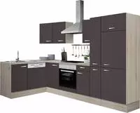OPTIFIT K&uuml;chenzeile "Faro" Stellbreite 300x175 cm, wahlweise mit E-Ger&auml;ten,mit