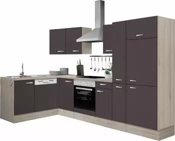 Optifit Faro 300x175cm anthrazit/akaziefarben