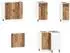 vidaXL Küchenschrank-Set Kalmar 11-tlg. Altholz-Optik (3314949)