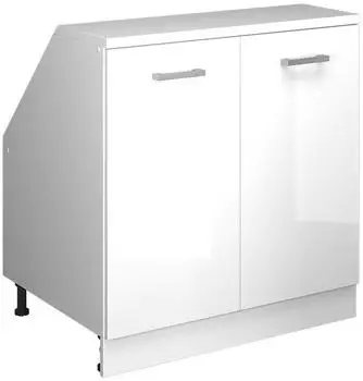 VICCO Rion Dachschr&auml;genschrank 2 T&uuml;ren, wei&szlig;, Landhausstil (60046)