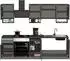 Web Furniture Domina modulare Einbauküche 256cm, schwarz-grau (22720155)
