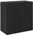 vidaXL Wandschrank Holzwerkstoff schwarz Eichen-Optik 60x31x60cm (879551)