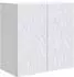 vidaXL Wandschrank weiß, Holzwerkstoff, 59x31x60cm