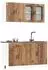 vidaXL Kalmar Küchenschrank-Set 4-tlg. Altholz-Optik Holzwerkstoff (3314859)