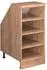 VICCO Rion Dachschrägenschrank Goldkraft Eiche 40x81,8cm, 4 Fächer (60244)