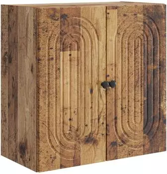 vidaXL Wandschrank Altholz 59x31x60cm (898073)