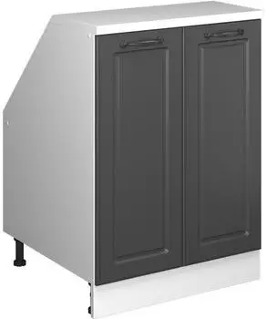 VICCO Rion Dachschr&auml;genschrank 2 T&uuml;ren, anthrazit/wei&szlig;, 60x83,8x60cm (60503)