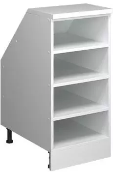 VICCO Rion Dachschrägenschrank 4 Fächer, weiß, 40x83,8x60cm (60364)