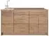 VICCO Fame-Line Küchenzeile Goldkraft Eiche, 150cm (65416)