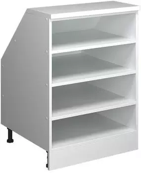VICCO Rion Dachschrägenschrank 4 Fächer, weiß (60129)