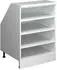 VICCO Rion Dachschrägenschrank 4 Fächer, weiß (60129)