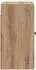 vidaXL Wandschrank 59x31x60cm Holzwerkstoff Artisan-Eiche