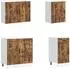 vidaXL Küchenschrank-Set Kalmar 7-tlg. Räuchereiche Holzwerkstoff (3314766)