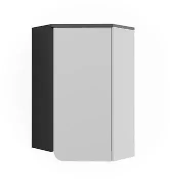 VICCO Karen Eckhängeschrank anthrazit/weiß 60x75cm (54657)