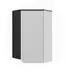 VICCO Karen Eckhängeschrank anthrazit/weiß 60x75cm (54657)