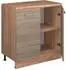 VICCO Rion Erweiterungsschrank Sonoma/Goldkraft Eiche, 2 Türen, 80x46cm (60866)