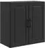 vidaXL Wandschrank schwarz 59x31x60cm Holzwerkstoff (899256)