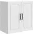 vidaXL Wandschrank weiß 59x31x60cm Holzwerkstoff (899255)