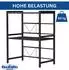 DanDiBo Küchenregal 3 Stufig Verstellbar 40 - 64 cm Metall