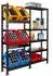 Proregal Gaardasee 180 x 160 x 30 cm 6 Kisten & 5 Boards Schwarz