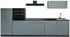 VICCO R-Line Küchenzeile blau-grau/anthrazit 340cm, Arbeitsplatte anthrazit (67289)
