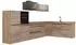 VICCO R-Line Eckküche Sonoma/Goldkraft Eiche 347x143x60cm